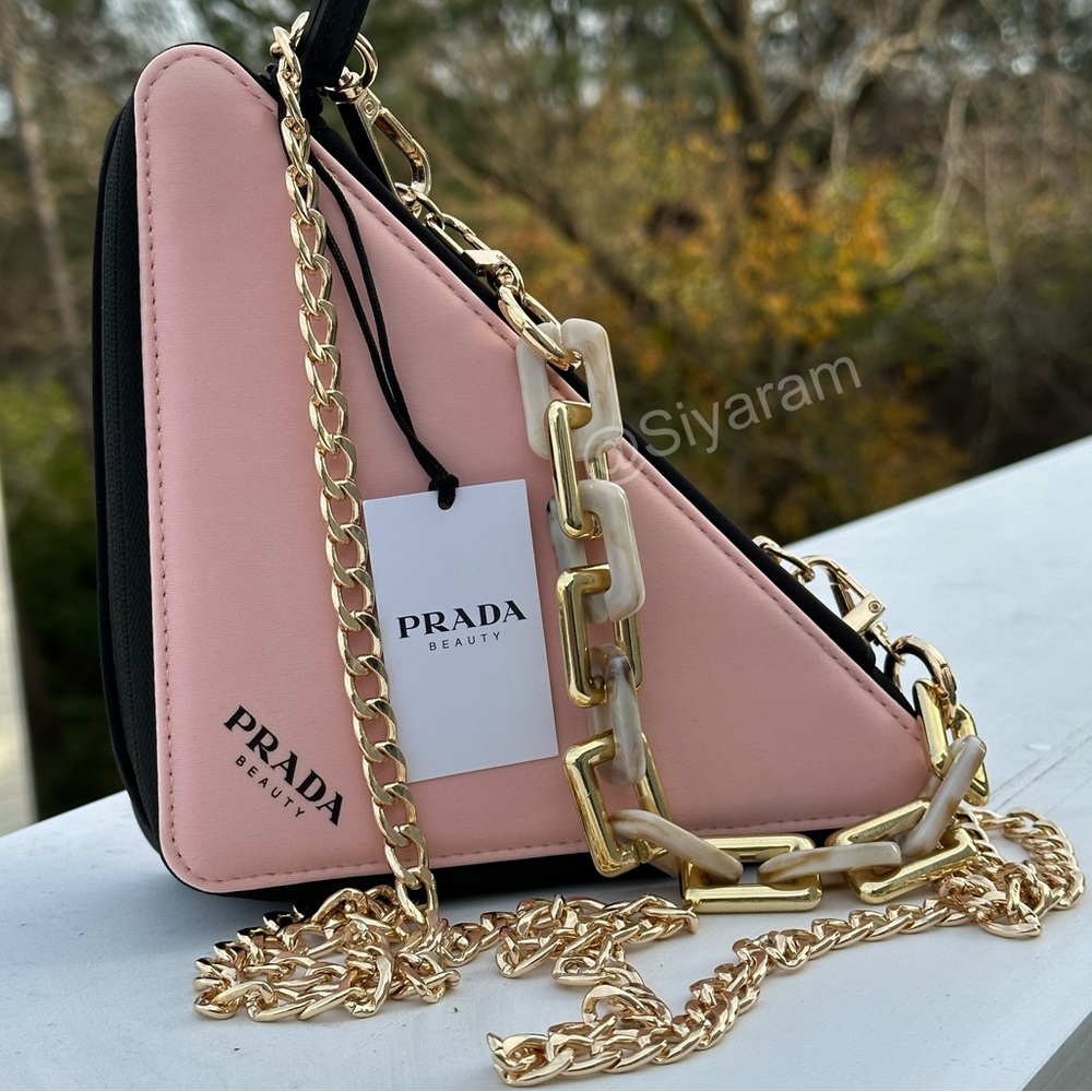 Prada beauty cosmetic bag / crossbody